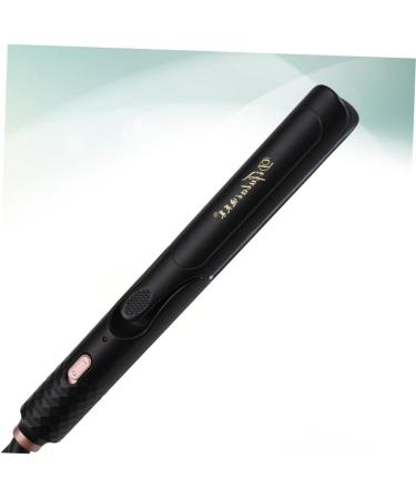 FOYTOKI 1pc Curling Iron for Salon Hair Straightener Brush Hair Straightener and Curler Curling Wand Black US Plug Black - Buy Online on SooperMarket.com