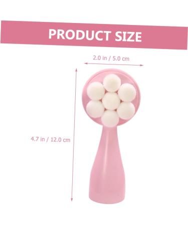 HAPINARY Double Sided Facial Cleansing Brush Home Facial Brush Face Scrubber Face Scrub Brush Women Facial Brush Manual Facial Brush Face Exfoliation Brush Face Cleansing Tool Face Wash - Buy Online on SooperMarket.com