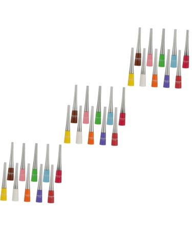 KALLORY 30 Pcs Colored Liquid Eyeliner Waterproof Suit Matte Liquid Eyeliner Colors Cosmetic Pens Makeup Pen 1 count (Pack of 1) Assorted Colorx3pcs
