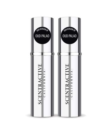 CA Perfume Impression of Oud Palao For Women & Men Replica Version Fragrance Dupes Concentrated Long Lasting Eau de Parfum Spray Refillable Atomizer Bottle 0.17 Fl Oz/5ml-X2 DYPTQ OUD PALAO IMPRESSION 0.17 Fl Oz X 2