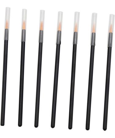 Baluue 100pcs Eye Makeup Tools Eyebrow Liner Brush Eyeliner Lip Liner Marker Lip Makeup Brushes Orange - Buy Online on SooperMarket.com