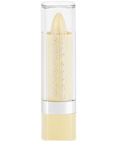 Maybelline New York Cover Stick Corrector Concealer  Yellow Corrects Dark Circles  0.16 oz. 190 Corrective Yellow