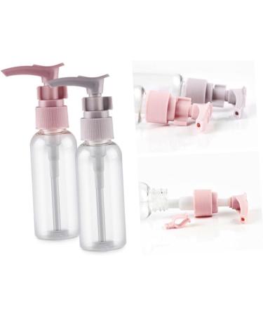 minkissy 1 Set Lotion Container Clear Container Empty Dispenser Kit Makeup Liquid Containers Kits Lotion Bottle Toiletries Dispenser Container Sample Containers Cosmetic Travel Pump Bottle - Buy Online on SooperMarket.com