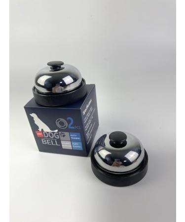 VIMOV Dog Training Bells Set of 2 | Toy Bells for Behavior Training & Communication | Metallic with Silicone Covers - Buy Online on SooperMarket.com