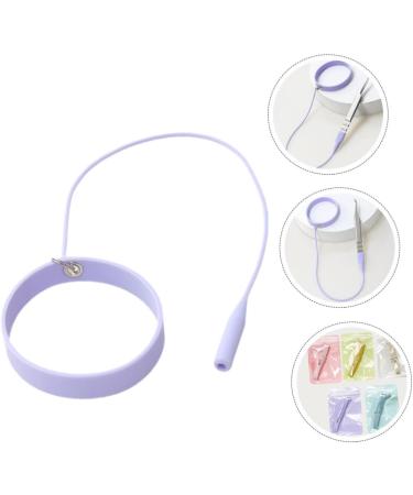 BELLIFFY Tweezers Silicone Bracelet Lash Tweezers Bracelet Lash Tweezer Wristband Professional Tweezers Useful Lash Tweezer Makeup Lash Applicator Pro Tools Eyelash Tools Purple - Buy Online on SooperMarket.com
