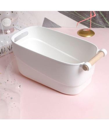 FOMIYES Basin Tub Retro Wash Basin Manicure Bowl Manicure Bowl Soaking Soak Bowl Nail Art Polish Remove Hand Wash Manicure Spa Tool White Portable Wash Basin Nail Art Soaking Bowl Hand Soak Bowl - Buy Online on SooperMarket.com
