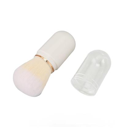 Premium Makeup Brush with Transparent Handle | Capsule Shape | Ideal for Loose Powder & Blush - International Shipping Available - Buy Online on SooperMarket.com