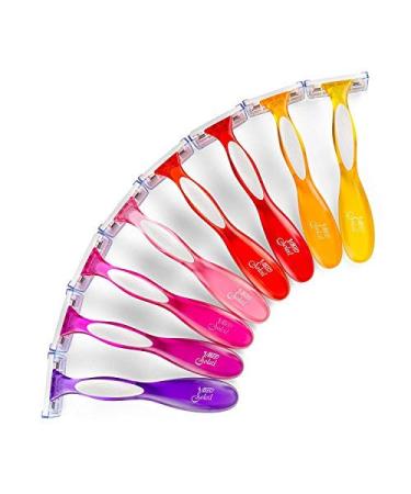 BIC Soleil Color Collection Disposable Razors for Women, 16-Count, 3 Blades - Premium Shaving Razor Set with Aloe Vera and Vitamin E Lubricating Strip - Luxurious Personal Care Products