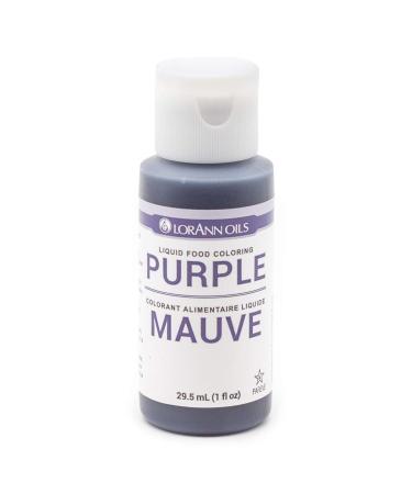 LorAnn Purple Liquid Food Coloring, 1 Ounce Bottle