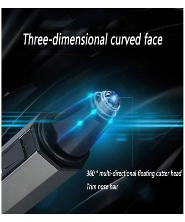 Best Nose Hair Trimmer for Men - 2 in 1 Rechargeable Ear & Nose Clipper Waterproof with Flashlight - Easy to Use & Clean - Buy Online on SooperMarket.com