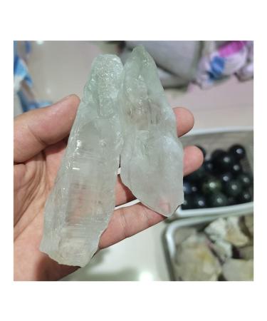 Home Decor Natural Green Backbone Crystal Reiki Specimen Raw Crystals Stone Points Stone Raw Crystals Home Decoration 1PC Soothing Crystal Household ERBDRGAZ (Size : 140-170g)