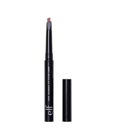 e.l.f. Love Triangle Lip Filler Liner, 2-in-1 Lip Liner Pencil For Sculpting & Filling, Long-Lasting Intense Color, Soft Pink