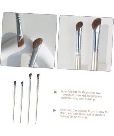 VILLCASE 4pcs Nose Shadow Brush Makeup Eyeshadow Eye Makeup Angled Makeup Angled Brush Large medium As Shown - Buy Online on SooperMarket.com