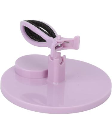 Nail Polish Bottle Holder Nail Polish Fixing Clip Auxiliary Reclining Nail Painting Tools Wearable Nail Polish Bottle Holder for Nail Salons(Pinkish Purple) - Buy Online on SooperMarket.com