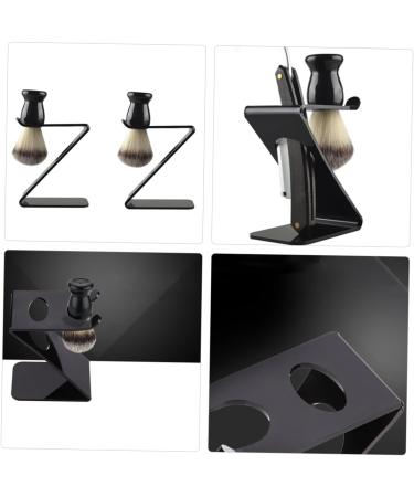 Mikinona Shaving Stand | Premium Razor & Brush Holder for Men | Stylish Organizer for Shaving Gear - Buy Online on SooperMarket.com