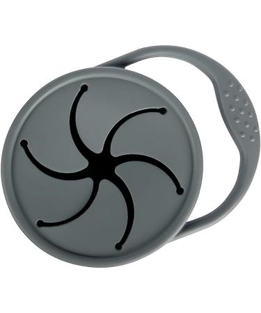 Baby Boosa Surprise Snack Pot | Dentist-Developed No-Spill Cup for Easy Finger Food Access | Collapsible & Soft | Perfect for On-The-Go Day Trips | Comfy Grip & Easy to Clean | Explore Healthy BLW Treats | Charcoal Grey - Buy Online on SooperMarket.com