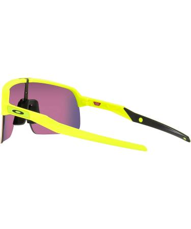 Oakley Unisex Sunglasses Matte Black Frame with Prizm Road Lenses - 39mm - Matte Neon Yellow - Buy Online on SooperMarket.com