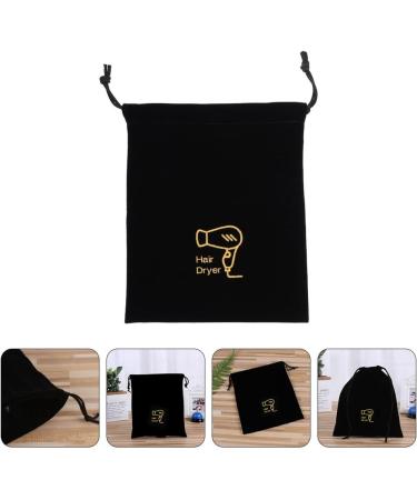 Cabilock 5pcs Hair Dryer Storage Bag Travel Hair Dryer Hair Dryer Travel Bag Hair Dryer Supplies Household 30X26X1CMx5pcs Blackx5pcs - Buy Online on SooperMarket.com