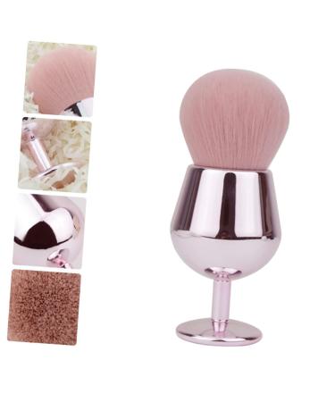 Angoily Blush Brush - Travel-Friendly Makeup Brush & Highlighter | Cosmetic Brush with Alien Pink Handle - Buy Online on SooperMarket.com