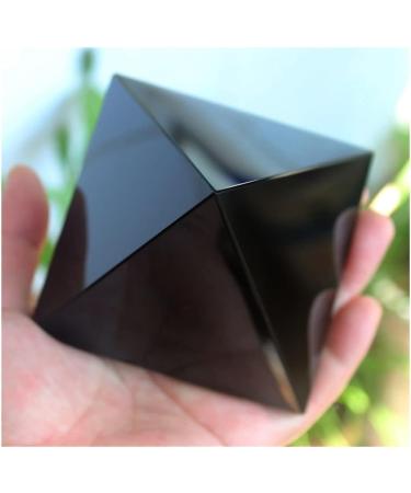 Stone +Natural Black Obsidian Pyramid Singing Stones for Paper Weight Balance Gemstone Decoration ERTEYIN - Buy Online on SooperMarket.com