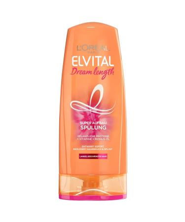 L'Oreal Paris Elvital Conditioner Dream Length - 6 x 250ml for Brittle Hair | International Shipping Available - Buy Online on SooperMarket.com