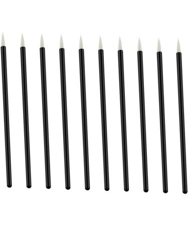 Hemoton 100pcs Eye Makeup Tools Cosmetics Brush 10X0.5X0.5cm White - Buy Online on SooperMarket.com