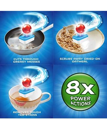 Finish Dishwasher Detergent All in 1 Powerball Fresh Mega Value Pack 110 Tablets Fast Action Clean - Buy Online on SooperMarket.com