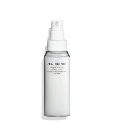 Shiseido Men Energizing Moisturizer Extra Light Fluid - 100 mL | Reduce Fine Lines & Dullness - Non-Greasy Formula - Buy Online on SooperMarket.com