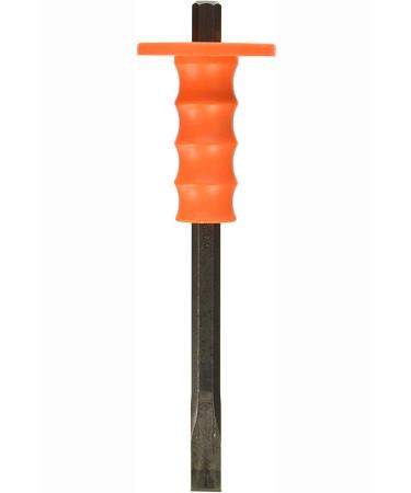 Mayhew Select 12205 3/4-by-12-Inch Handguarded Cold Chisel , Black