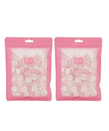 200pcs Skin Care Mask Paper Nonwoven Fabric Mask Compressed Towel Compression Mask Expandable Facial Cleaning Wipes