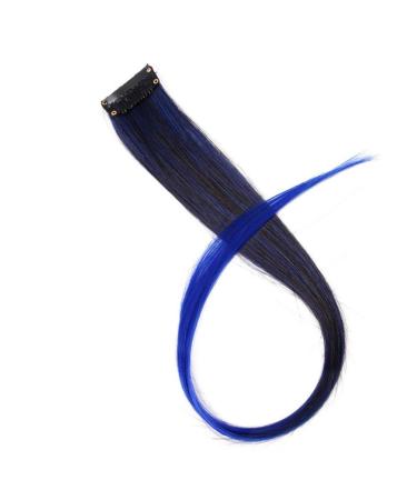 18 Inch Curly Hair Clip One Hair Extension Natural Long Synthetic Wig Female Girl Pink Blue Colorful 18inches 14