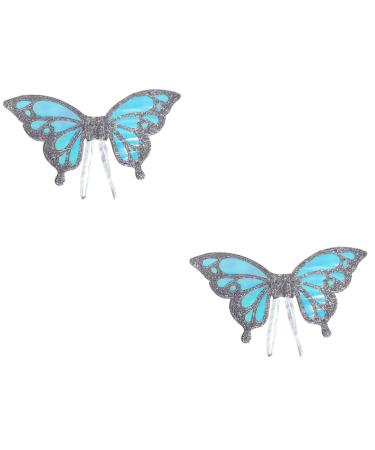 Totority 2 Pcs Stage Performance Wings Halloween Wings Halloween Fairy Wings Child Fine