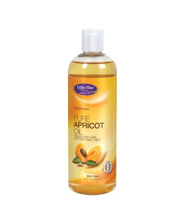 Life-flo Pure Apricot Oil Skin Care 16 fl oz (473 ml)