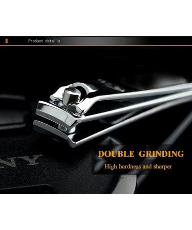 Professional 12-Piece Manicure & Pedicure Set | Stainless Steel Nail Clipper Kit | Travel Grooming Tools - Black - Buy Online on SooperMarket.com