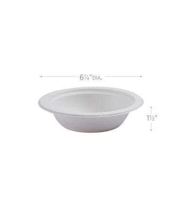 Buy 12 oz Sugarcane Bowls - Eco-Friendly White Disposable Bowls (1000 Count) | Alternative Products Inc. - Buy Online on SooperMarket.com
