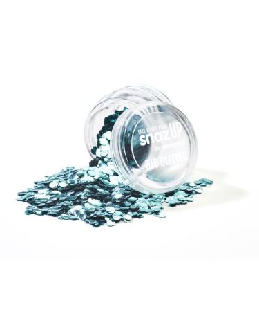 Snazaroo Bio Glitter Face and Body Paint Biodegradable Chunky Gliter Sky Blue Colour 3g