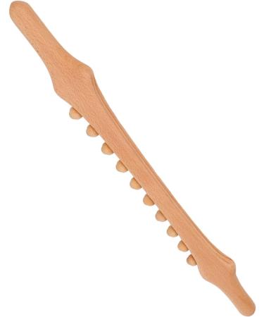 Wooden Gua Sha Tools & Pearl Massage Roll - Relieve Fatigue & Soothe Shoulders Neck Back | International Shipping - Buy Online on SooperMarket.com