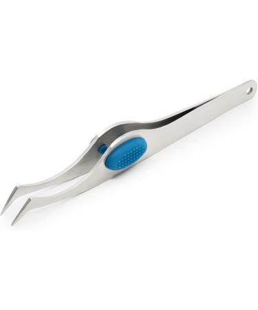 Dritz 818 Soft Grip Tweezers - 4 Silver | Precision Crafted Tool - Buy Online on SooperMarket.com