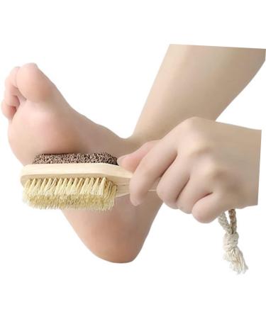 FRCOLOR Scratcher Pedicure Brudh 2pcs Presser Foot Wooden Double Sided Foot Pumice Stone Wooden Pumice Stone 1 count (Pack of 1) - Buy Online on SooperMarket.com