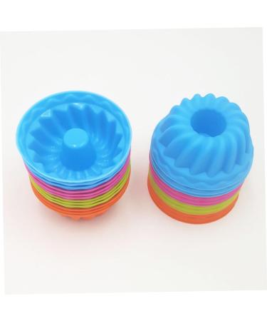12 Pcs Muffin Cup Cake Silicone Cup medium - Buy Online on SooperMarket.com