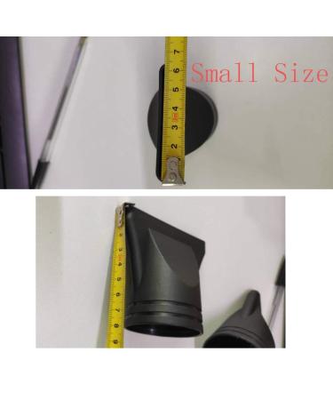 2Pcs Professional Plastic Hair Dryer Diffuser Drying Covers - Narrow Concentrator Replacement for Outer Diameter 4.5cm - Black - Buy Online on SooperMarket.com