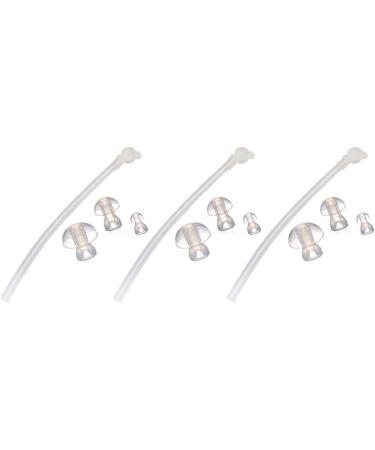 Hiibaby 3x Sound Tubes + 9x Ear plugs /pieces /domes for Hearing Aid aids Eartip ear tip ear tips Tubing ear pieces piece-hearing aid tube BTE Hearing Aid Aids Domes and Tube Kit - Buy Online on SooperMarket.com