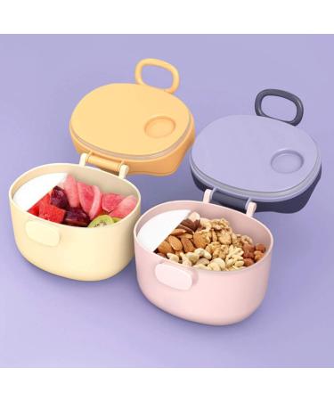 Fiacvrs Baby Milk Powder Formula Dispenser with Spoon - Large Capacity Detachable Container for Baby Feeding (Purple) - Buy Online on SooperMarket.com