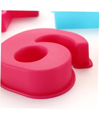 Alipis 10pcs Silicone Molds Silicone Baking Mold Number Molds Number Fondant Mold 10 Piece Set Fudge - Buy Online on SooperMarket.com