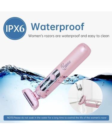 Hatteker Electric Lady Shaver | Waterproof Bikini Trimmer for Women | Rechargeable Wet & Dry Razor for Legs & Underarms - Buy Online on SooperMarket.com