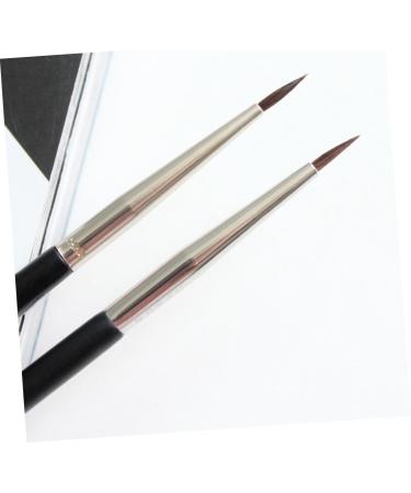 HAPINARY 2pcs Eye Makeup Tools Makeup Brushed Horsehair Eyeshadow Crease Brush Beauty Brush Pen Wooden - Buy Online on SooperMarket.com