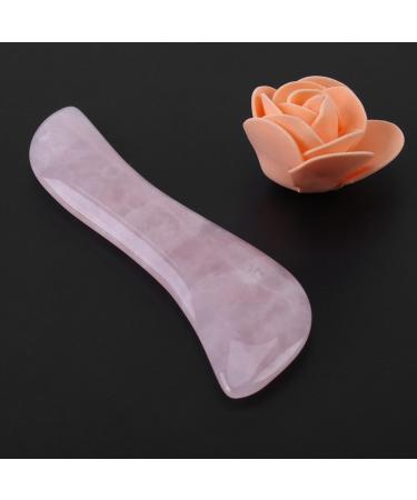 Sha Scraping Massage Tool - Rose Quartz Wing-Shape Sha Board for Spa & Metabolism Boost - Buy Online on SooperMarket.com