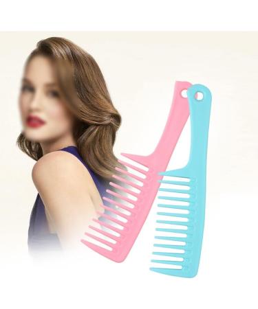 Comb Hair Care Hair Comb Large Tooth Comb Wide Tooth Straight Hair Comb Curly Hair Comb Multi-color Choice Sturdy and Durable Home Travel Portable Hair Brush (Color : E1pc Size : Large) L E1pc - Buy Online on SooperMarket.com