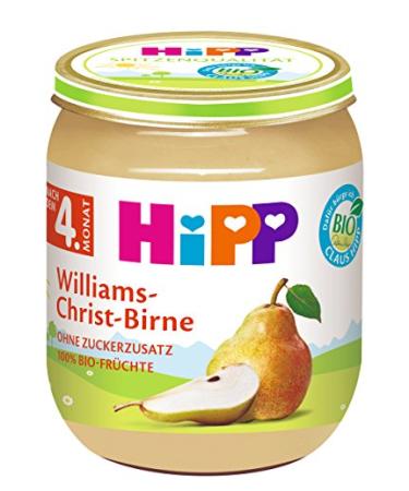 HiPP Fruits Williams-Christ-Pear 125 g - Organic Fruits Williams-Christ-Pear 125 g