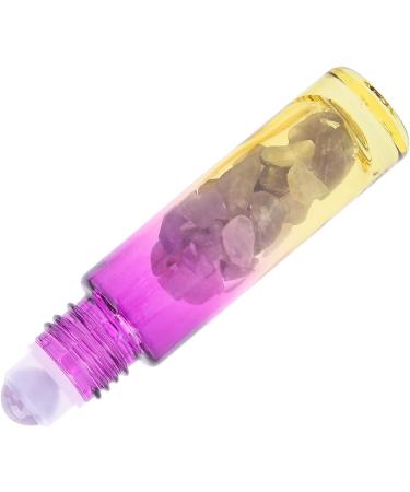 Roller Bottle Glass Essential Oil Bottle for Travel for Hotel for Family for Home (10ML red and yellow gradient essential oil bottle) - Buy Online on SooperMarket.com
